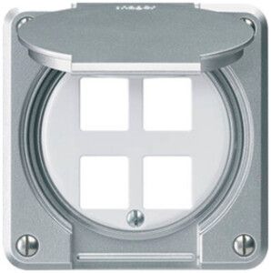 UP-Montageset robusto HMS IP55 aluminium für 4×Modul