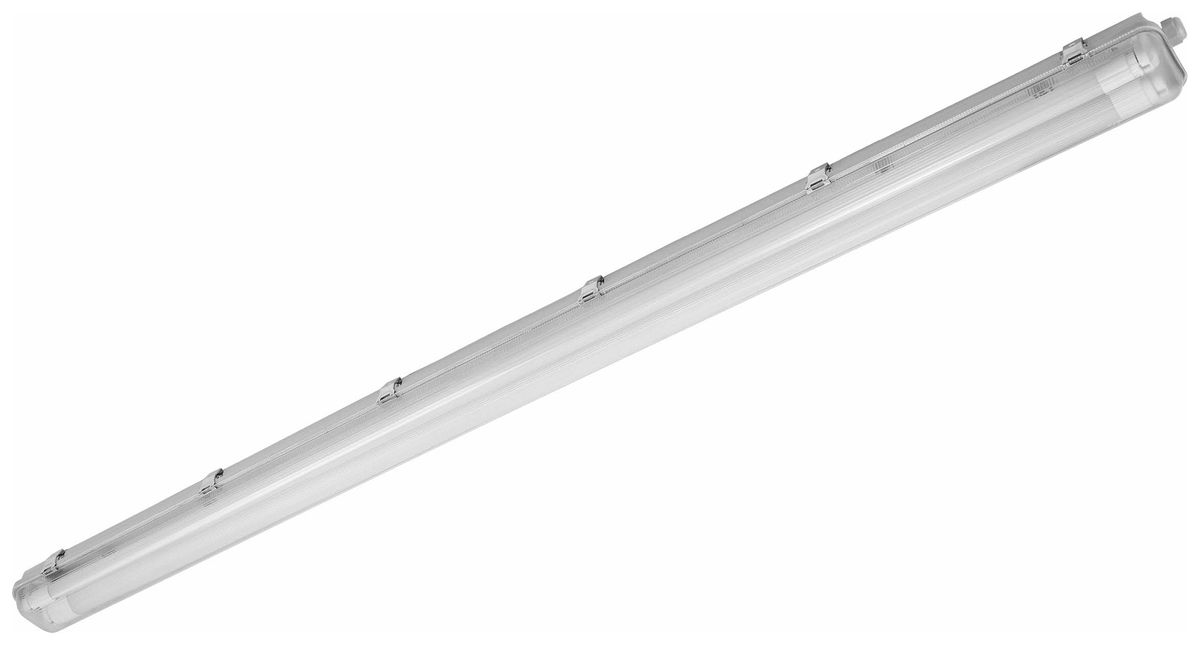 LED-Feuchtraumleuchte MAZDA WT006C 2×G13 IP65 1575mm grau