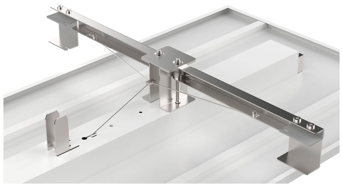 LED-Panelleuchte DOTLUX WING 60W 8340lm 3000…5700K 1530×325×86mm weiss