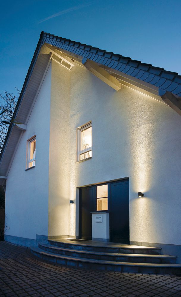 Wandleuchte SLV SITRA WALL UP-DOWN, 2×GX53 9W IP44 anthrazit