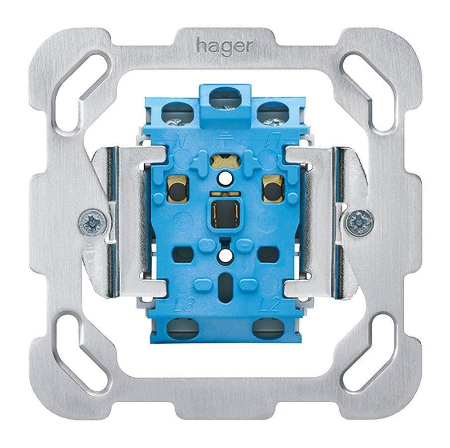 Einsatz Steckdose kallysto T23 Schraubklemmen