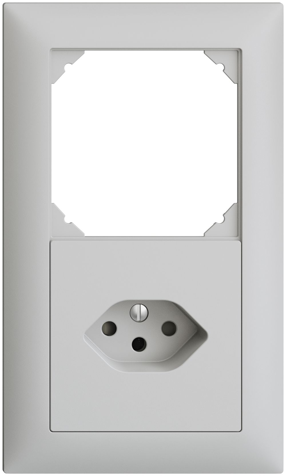 UP-Kombination leer+T13 EDIZIOdue hellgrau