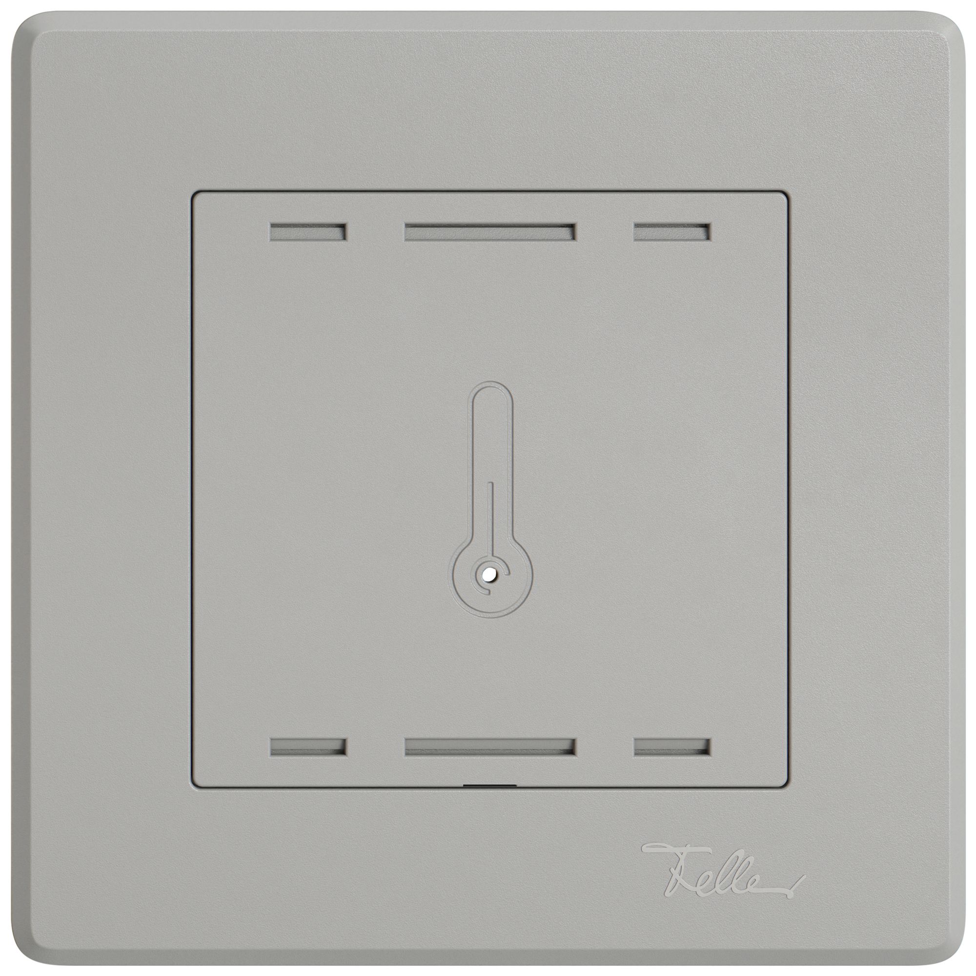 Kit de recouvrement ENC EDIZIO.liv Wiser SNAPFIX® p.capteur de temp.96×96mm grc