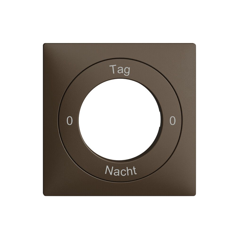 Kit front. 0-Tag-0-Nacht EDIZIOdue coffee 60×60mm pour interr.rot