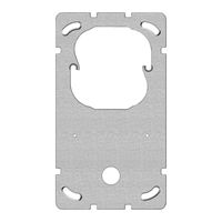 Befestigungsplatte FH 2×1 zu 7500/1262.POMI.2×1.61