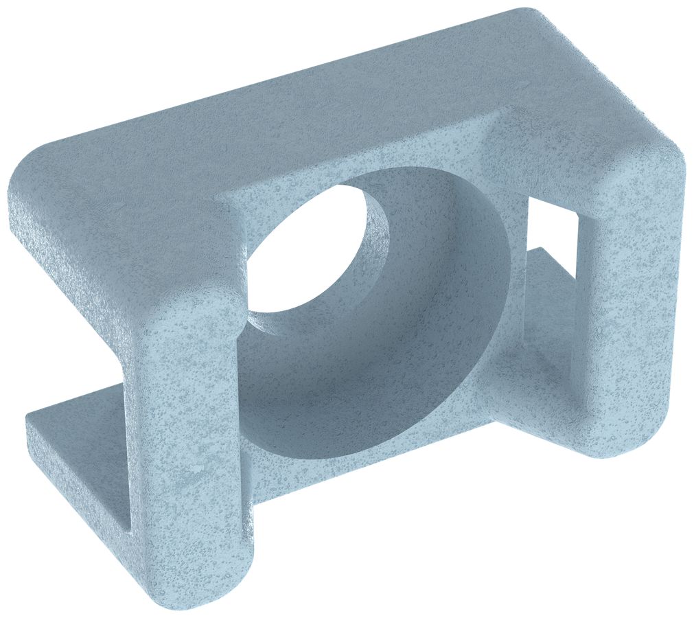 Schraubsockel Panduit TM3S8-C86 für Kabelbinder 22×15.6×9.5mm M4 Nylon 6.6 blau