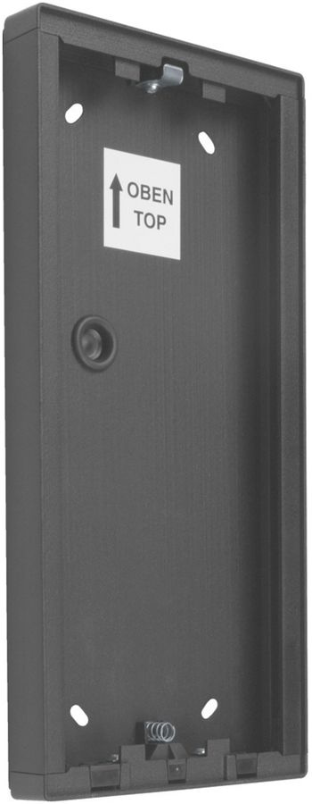 Boîtier AP pour interphone Hager elcom.one 302.1×139.5×28.5mm aluminium noir