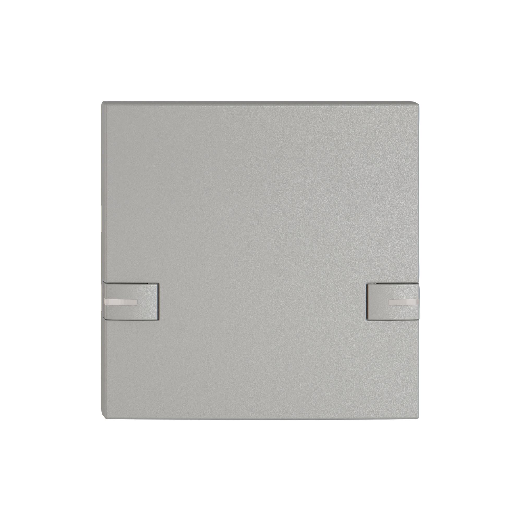 Pulsante 1/1 EDIZIO.liv SNAPFIX® p.KNX&UNI c.LED 2×comando semplice grc