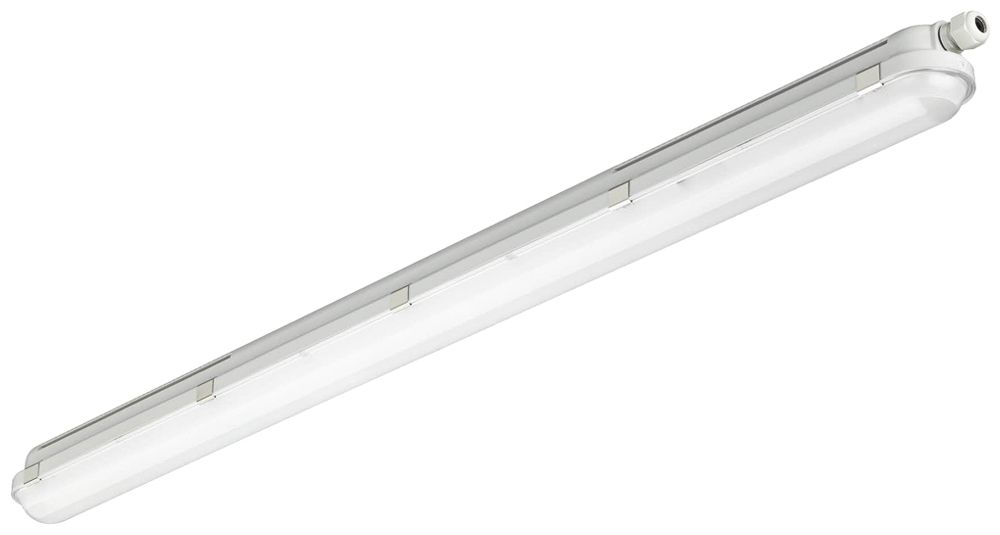 LED-Feuchtraumleuchte Philips CoreLine WT120C 21W 2700lm 840 IP65 1215×80 grau