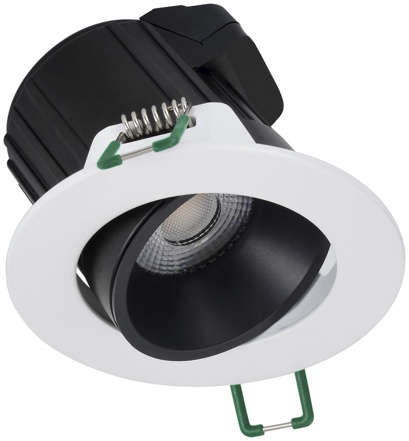 Downlight LED Sylvania START 9W 740lm 2700K IP44 MB VAR blanc