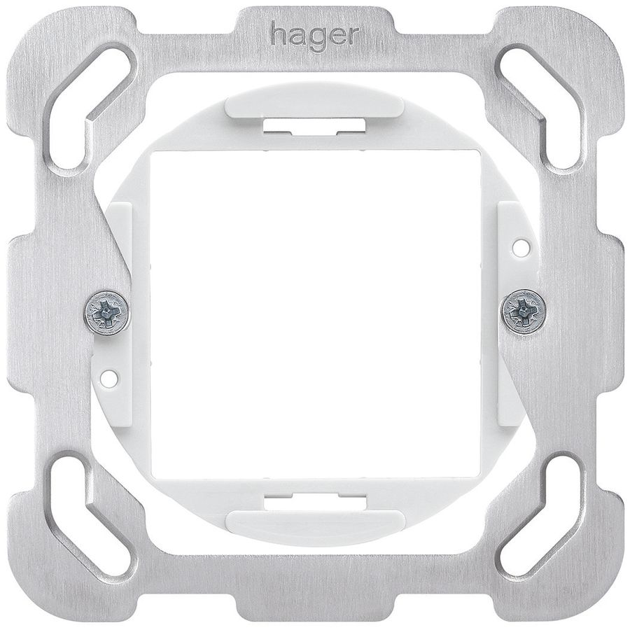 Supporto di montaggio KNX Hager per termostato ambiente systemlink/easylink