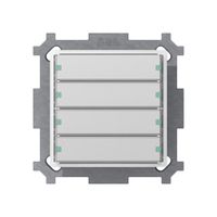 Senseur poussoir ENC SIDUS KNX type Z 4/8, blanc