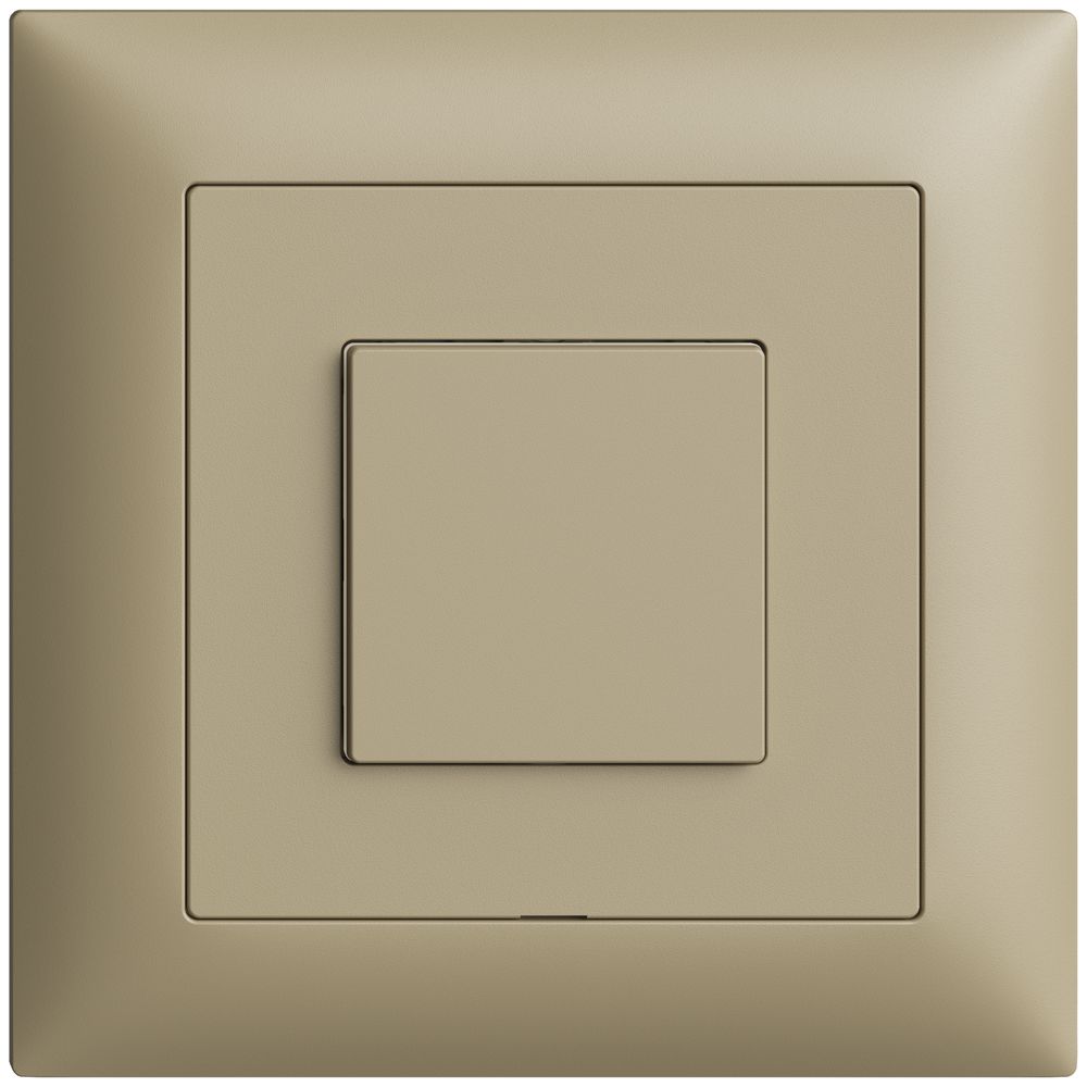 UP-Abdeckset zu Druckschalter 1K/1T Edue Wiser sand