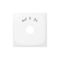 Frontrahmen SIDUS mit Gravur weiss