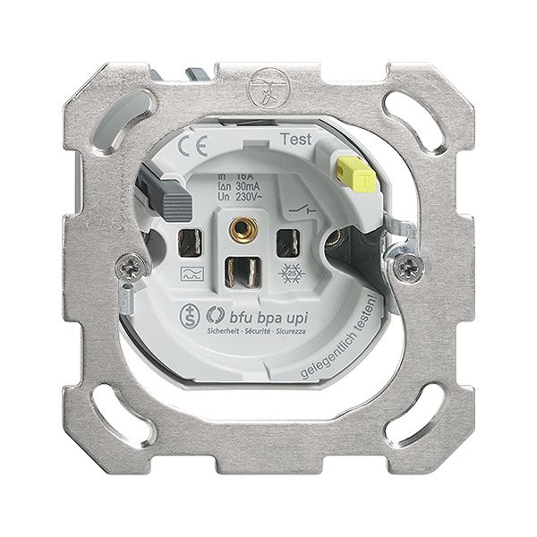 Steckdose FH T23 FI 30mA BSM mit Befestigungsplatte