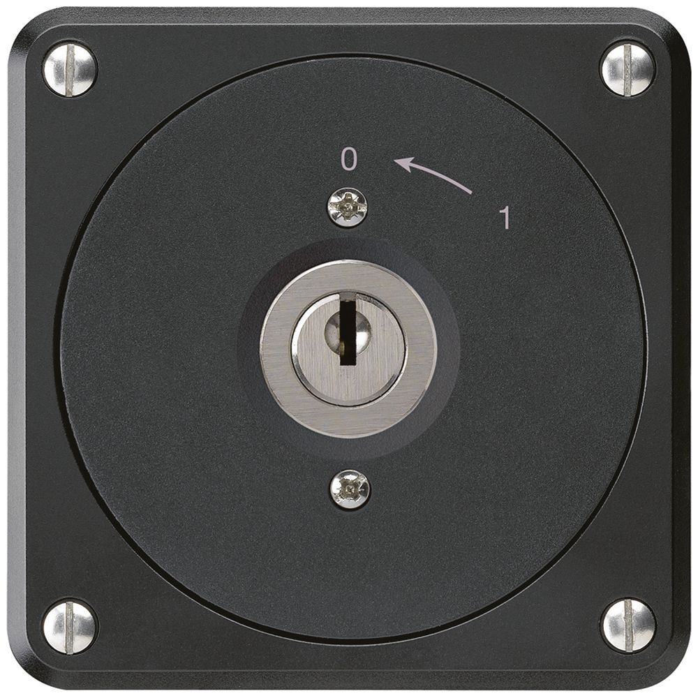 Contact pivotant à clé ENC robusto noir sans clapet 1P pour combinaison