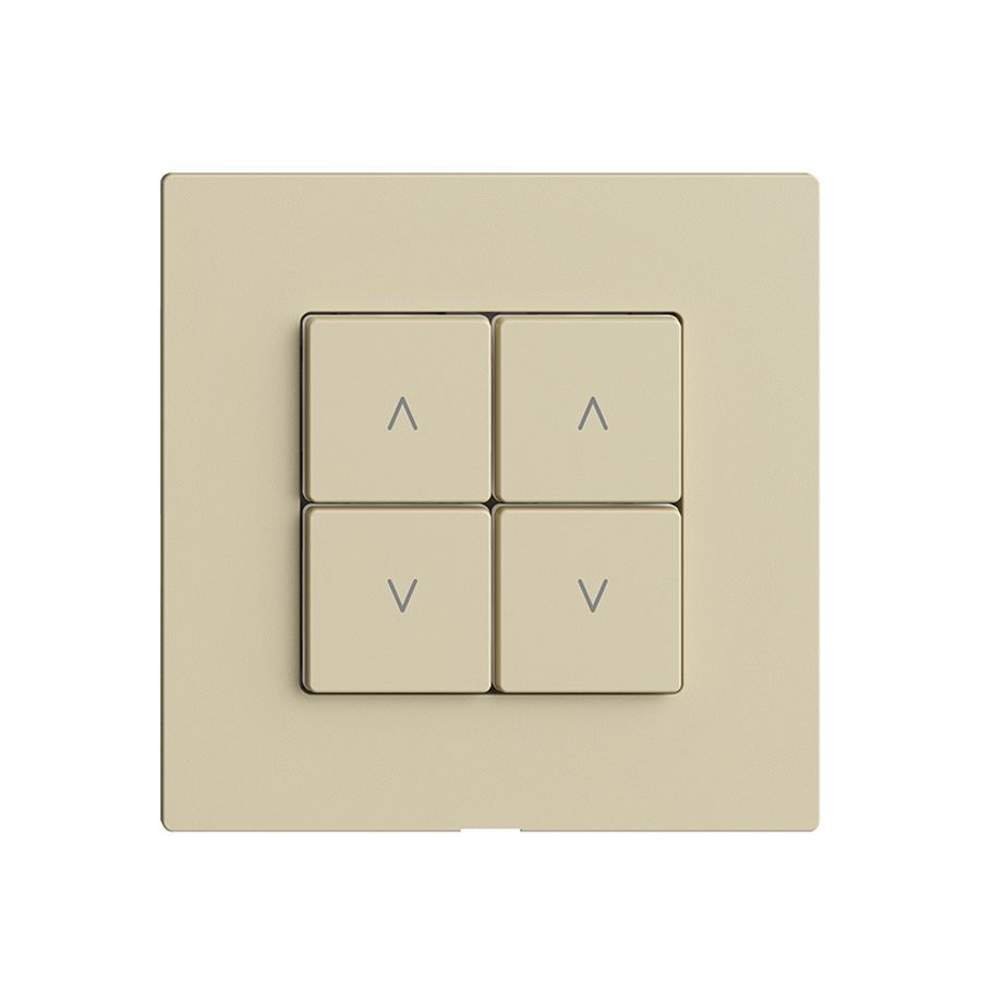 Storenschalter 2K/4T Edue Wiser vanille