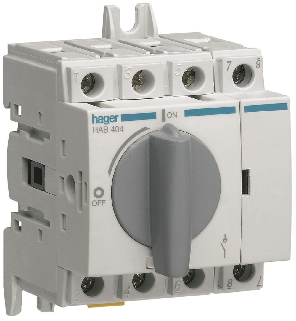 Lasttrennschalter Hager HAB404 4L 40A