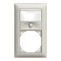 UP-Kombination EDIZIOdue Sonnerie +leer hellgrau