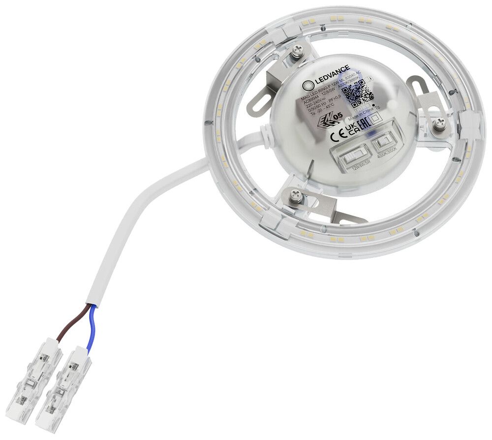 Insert lumineux LED LEDVANCE 220…240V 23…52mA 5…12W 750…1800lm 3000…4000K Ø130