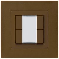 UP-Taster kallysto.pro KNX 4×s/e-link braun
