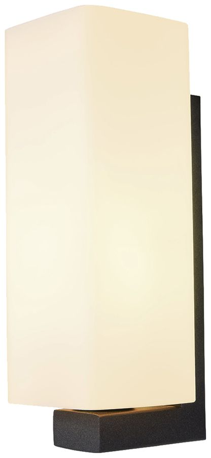 Wandleuchte SLV QUADRASS E27 40W 280×125×95mm schwarz