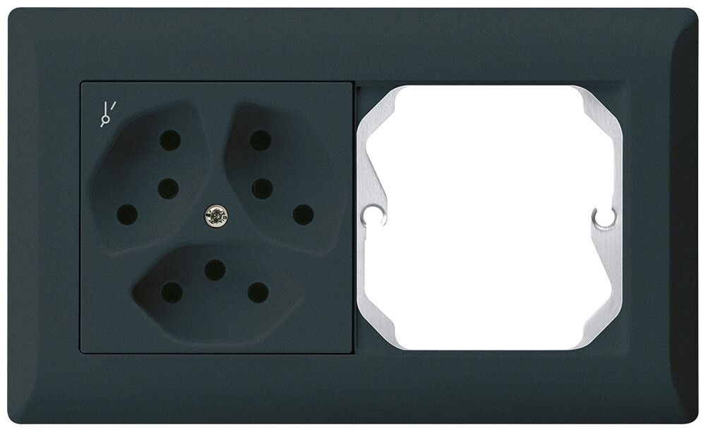 Combinaison ENC kallysto.line grd.I-I horizontale 3×type 13S+vide noir