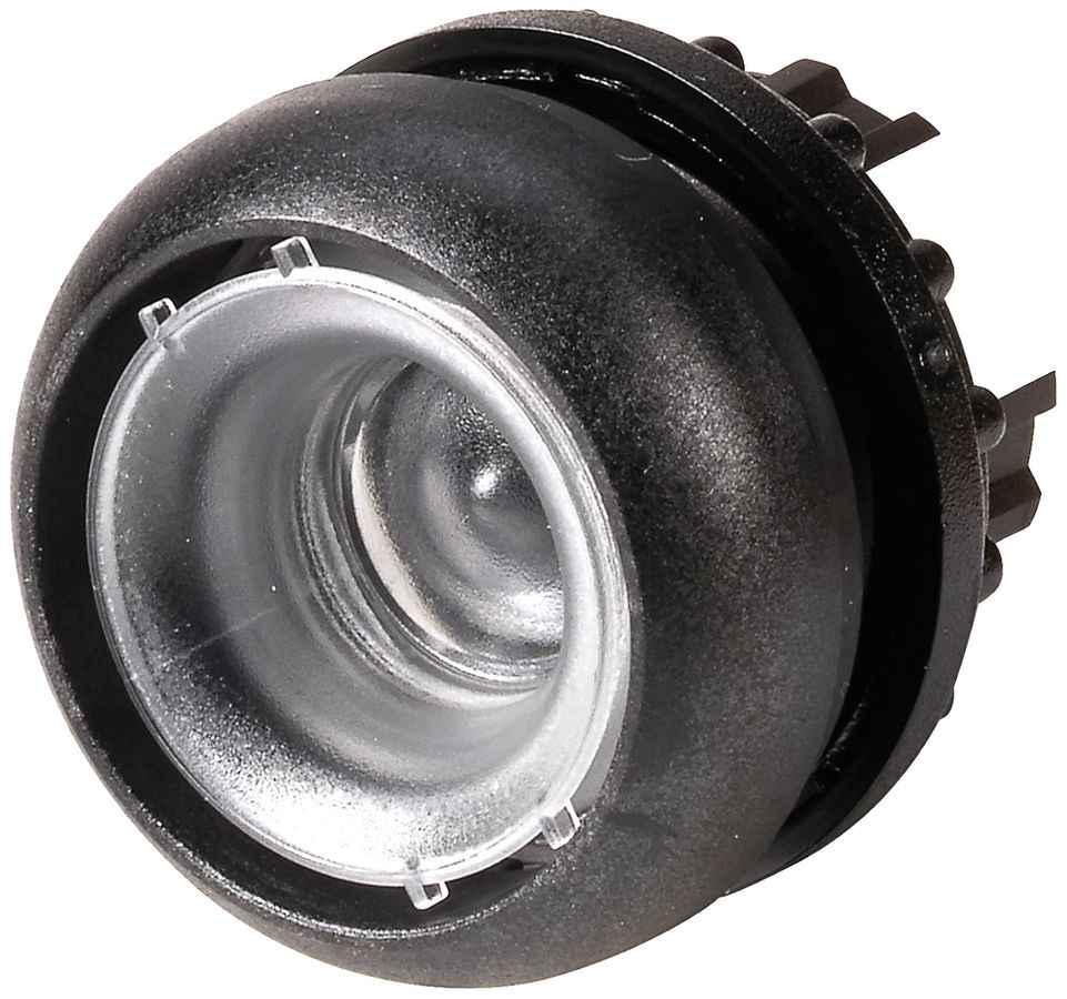 Drucktaste ETN RMQ flach ohne Taste, Ring schwarz
