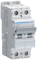 Leitungsschutzschalter Hager MCB 2P 415V Typ C 0.5A Icn 10kA 2TE