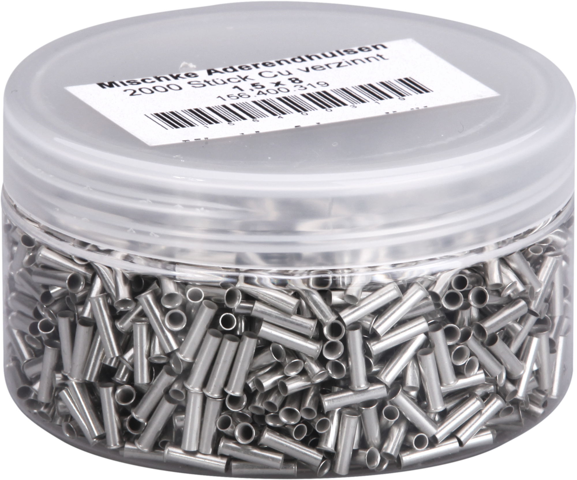 Aderendhülse Mischke E DIN 46228 1.5mm²/8mm blank Cu-verzinnt