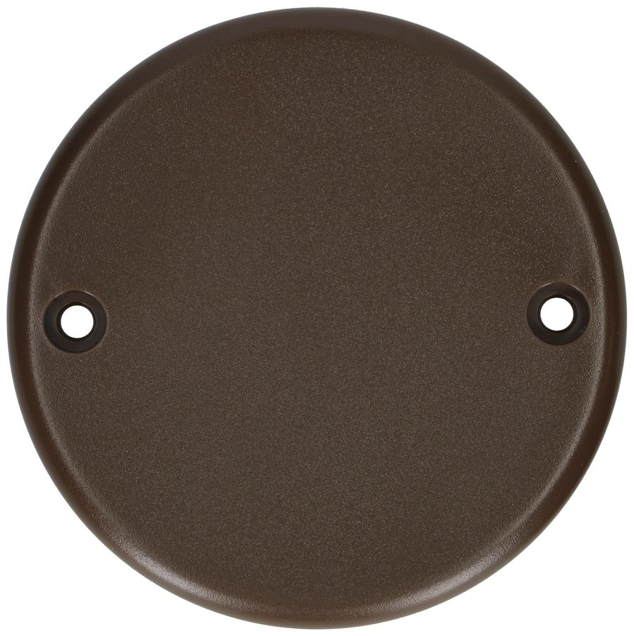 Deckenrosette MH 2×Befestigungslöcher Ø83×21mm braun