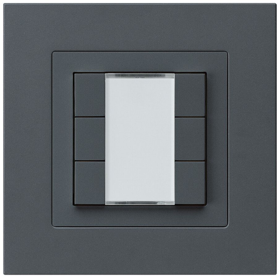 UP-Taster kallysto.pro KNX 6×s/e-link anthrazit