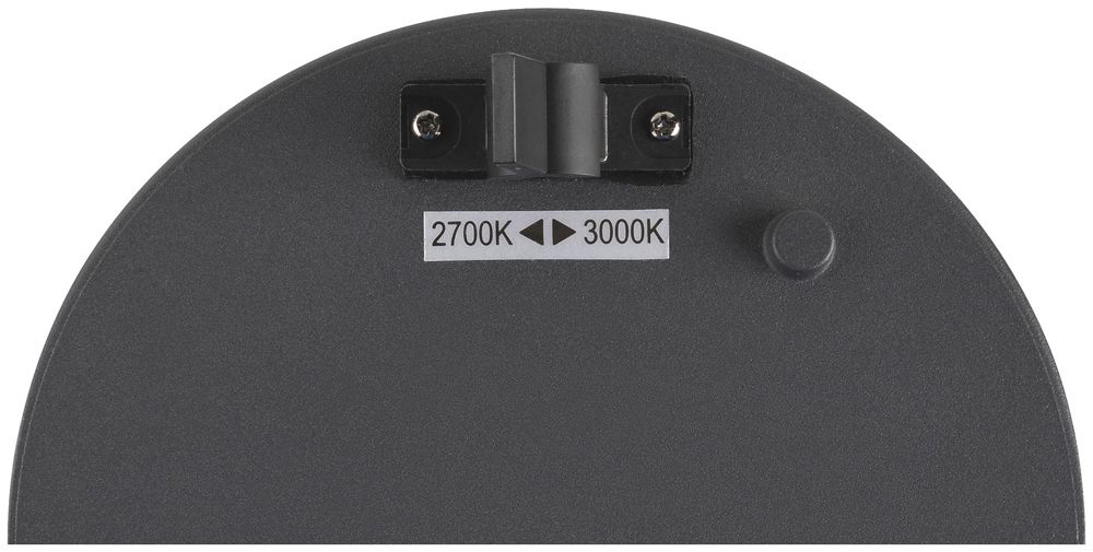 Tête d.lumin.LED SLV M-POL S Louver DALI 19W 260lm 927/930 IP65 Ø120.9mm anthr.