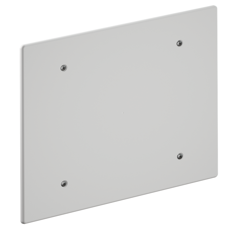 Couvercle à visser  MORACH 290×220mm matière synthétique blanc