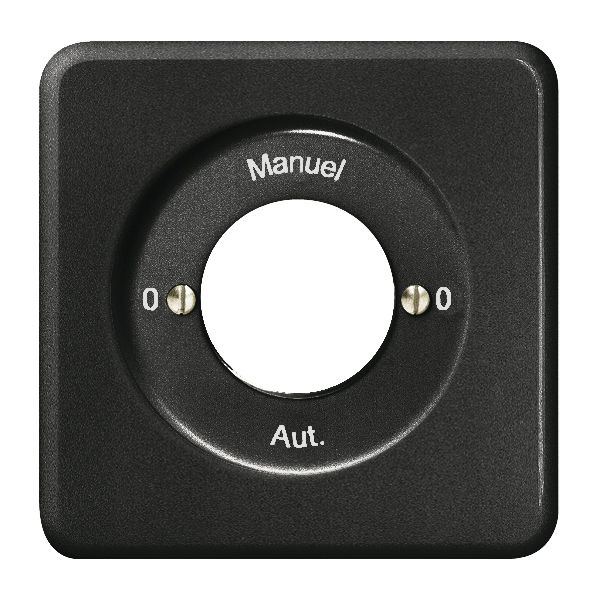 Kit frontal ENC 0-Auto-0-Main pour interr.rot.à clé noir