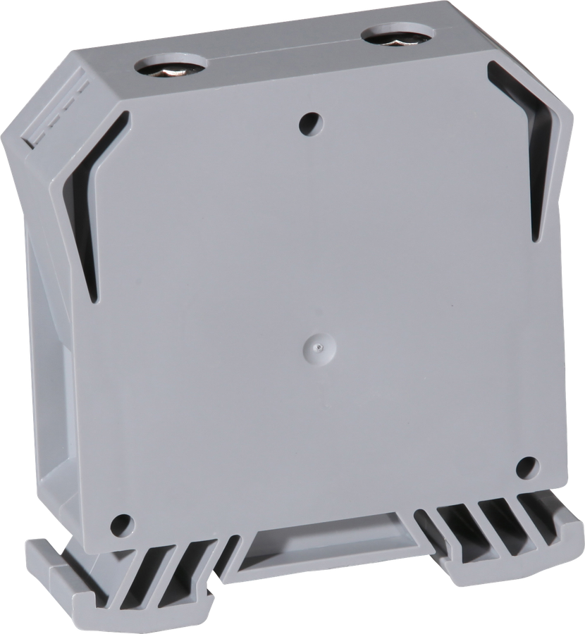 Borne de passage joignable Woertz 35…70mm² 192A 1000V vis 2×1 rail DIN 35mm gr