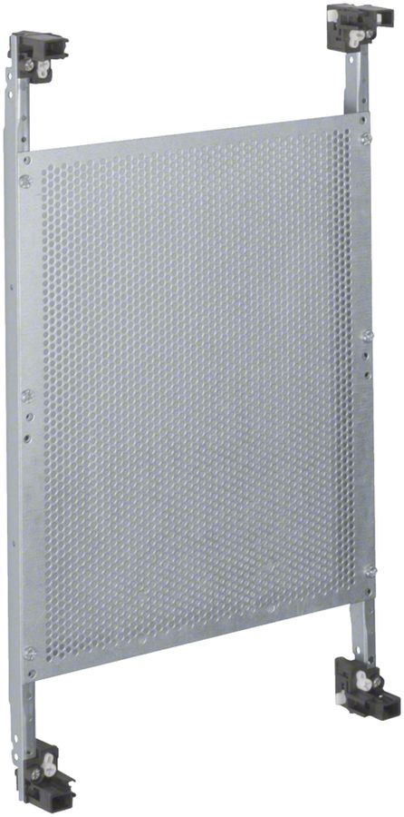 Telekommunikationsfeld Hager mit Lochblech 250×450mm (B×H)