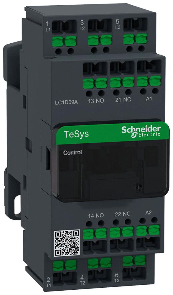 Leistungsschütz TeSys DECA 380VAC 3NO 25A 9A 440V 1NO 1NC