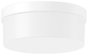 Lampada apparente RZB Kreis E27 2×17W IP43Ø260×110mm bianco