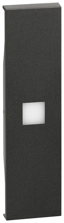 Cache de touche Living Now 1 module avec grande lentille pour éclairage noir