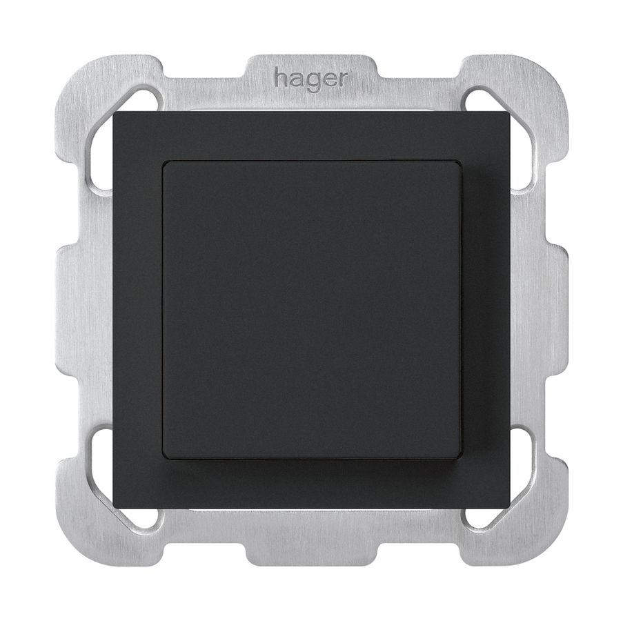 Variateur de lumière ENC BT 25…500VA noir KAL, coupure de phase ascendante