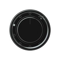 Raumthermostat origin An/Aus 230VAC 16A 60×60mm schwarz
