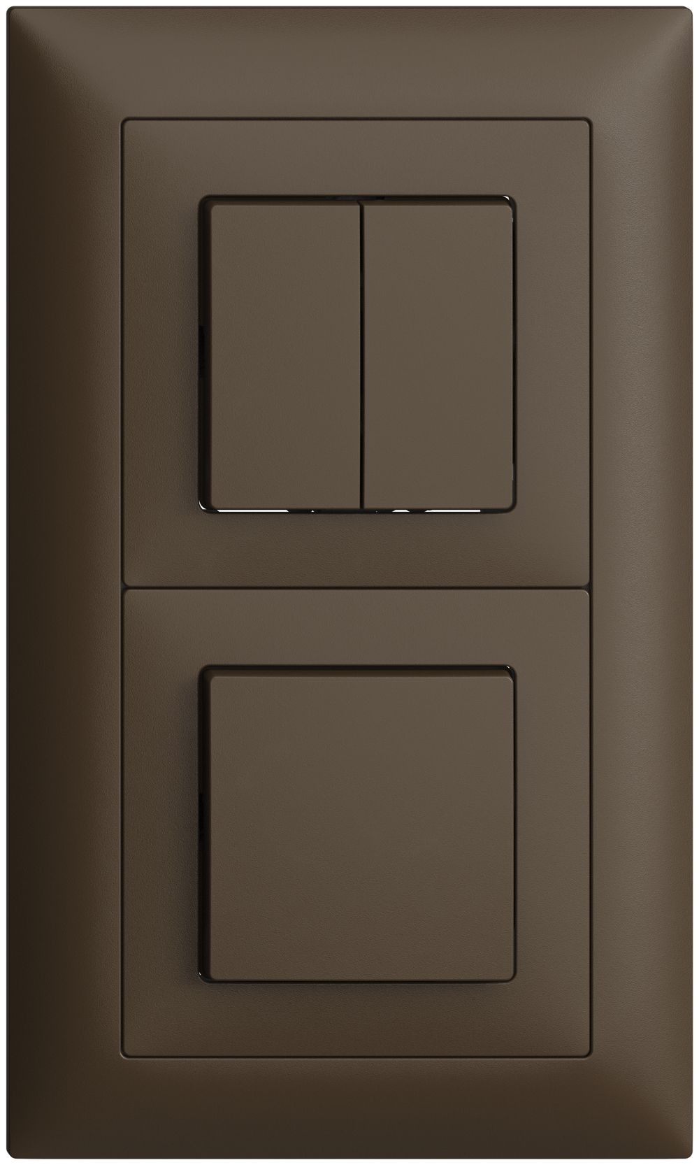 UP-Kombination EDIZIOdue 1/1P+3/1P coffee