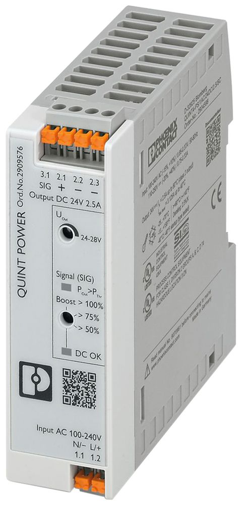 EB-Schaltnetzgerät PX QUINT POWER 100…240V 110…350V 24V 2.5A 60W