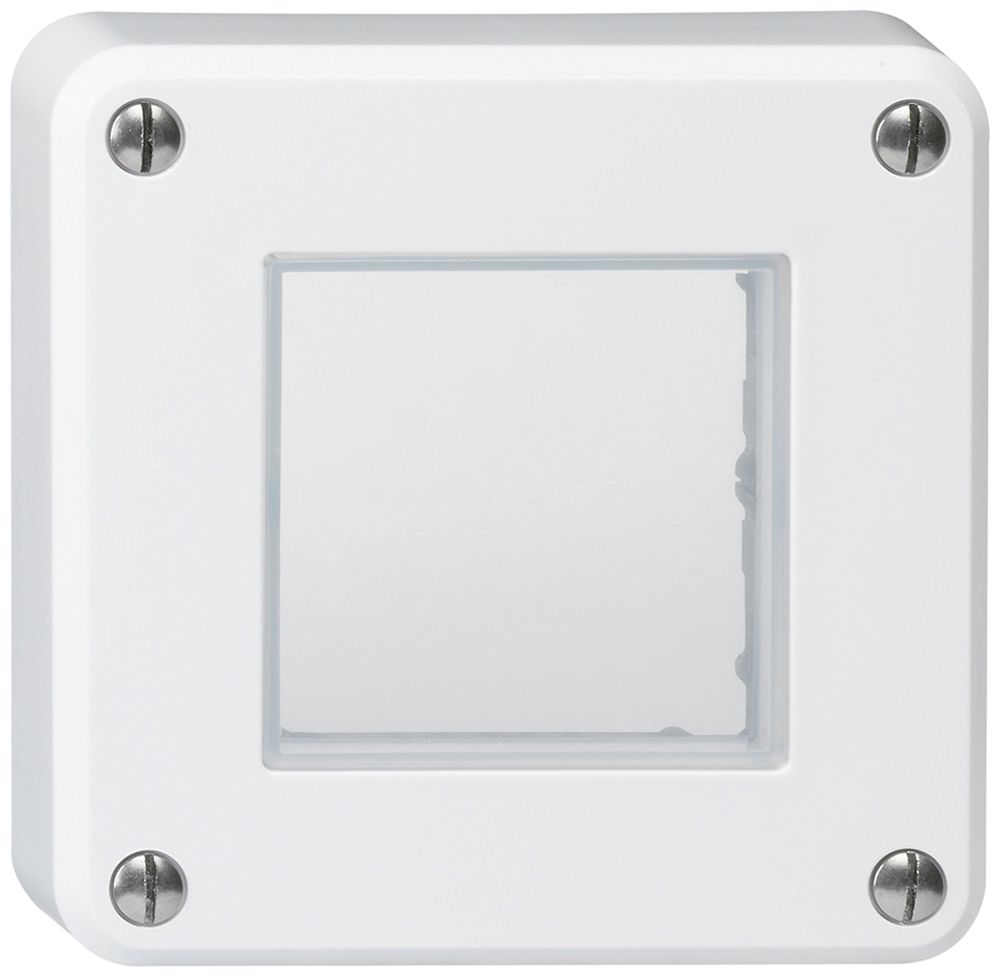 Oberteil robusto weiss mit Membrane für Druckschalter & -taster