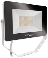 Proiettore LED ESYLUX OFL BASIC, 30W 4000K 3000lm 200×32×135mm IP65, bianco