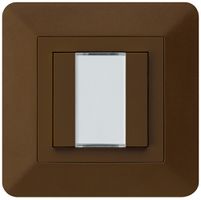 Tasto INC kallysto.trend KNX 2×s/e-link marrone