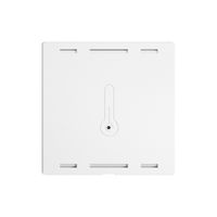 Bedienaufsatz zu Raumtemperatursensor EDIZIOdue Wiser 60×60mm ws
