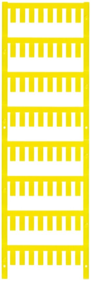 Marqueur de conducteur Weidmüller MultiCard SFR p.Ø3…3.7mm 12×5.8mm PA66 jaune