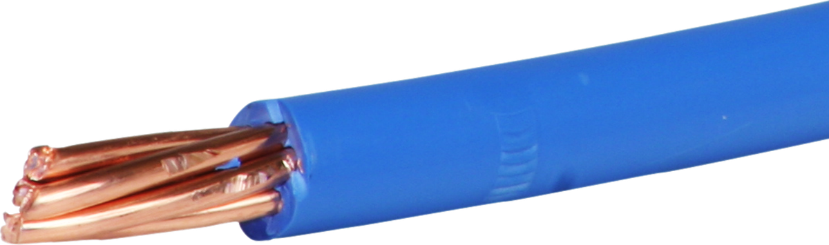 Corde d'installation T 16mm² bleu clair Eca